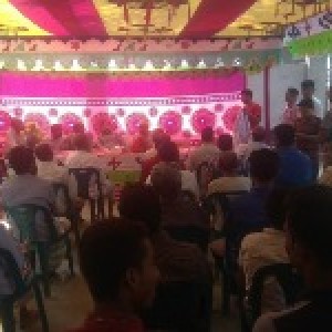 ধনিয় বীজ উৎপাদন মাঠ দিবস